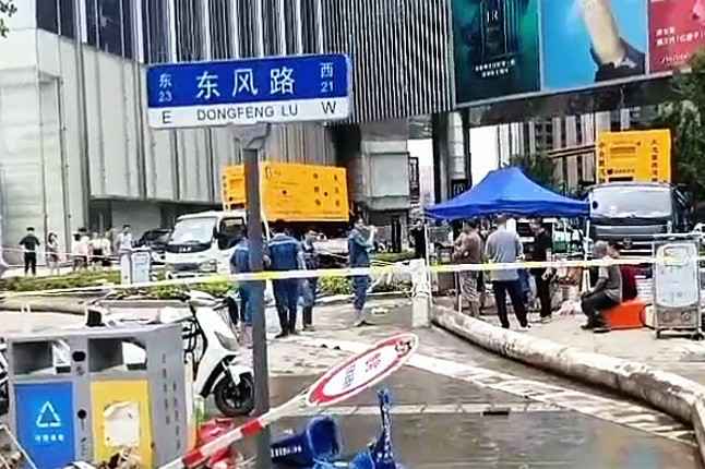 开云在线登陆官网-开云(中国)排涝突击队在排涝现场